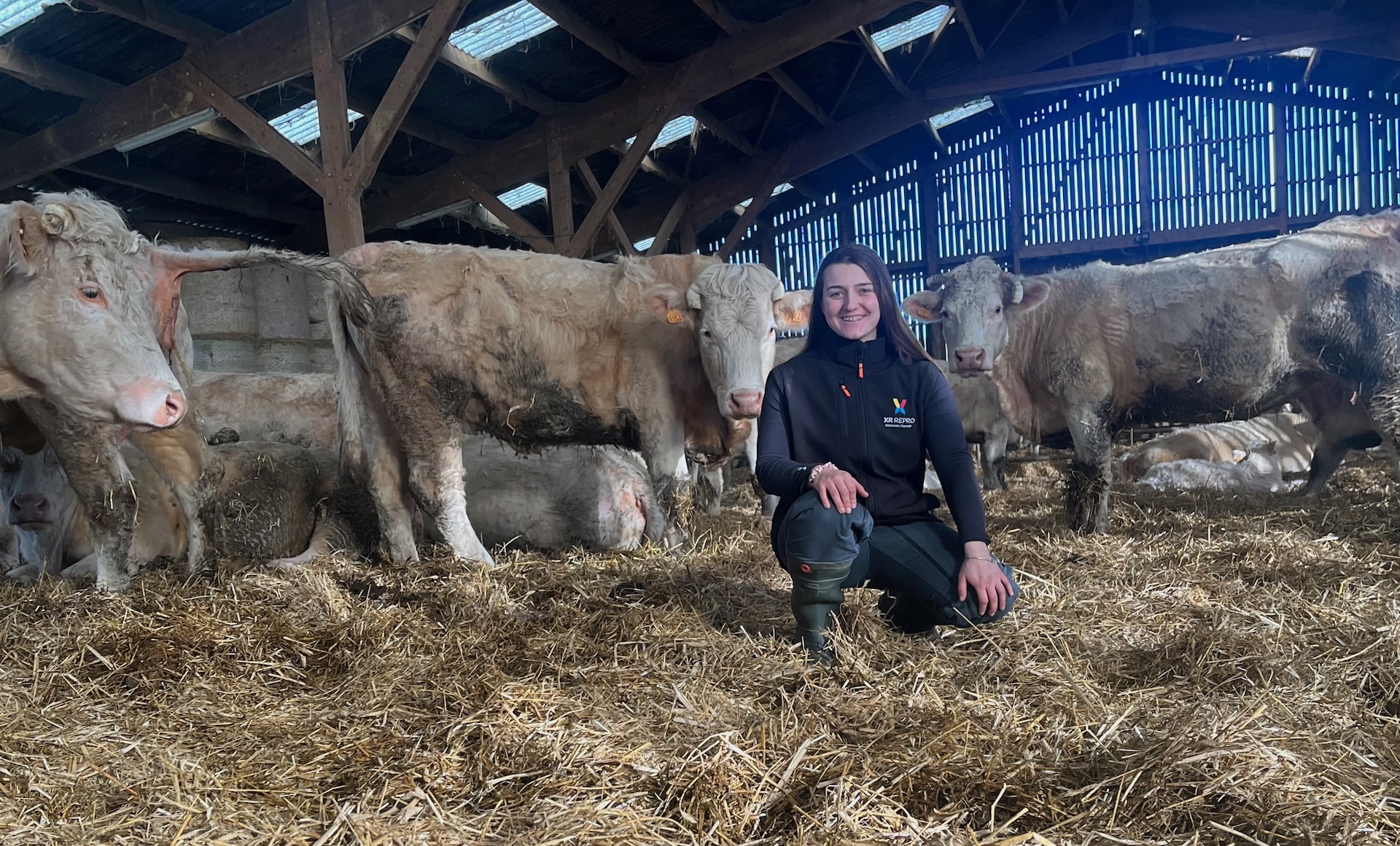 Alicia Finet, technicienne en reproduction animale : “C’est un milieu en tension auquel on doit apporter du soutien”