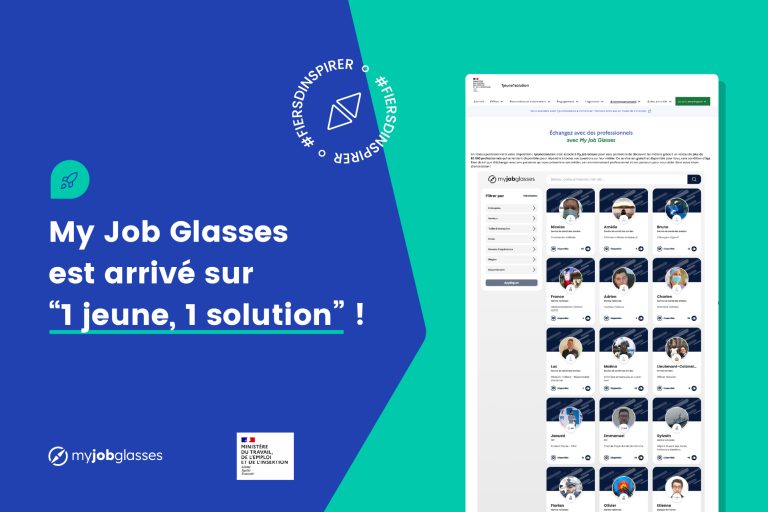 My Job Glasses s’allie au dispositif gouvernemental "1 jeune, 1 solution" pour donner un réseau professionnel à tous les jeunes